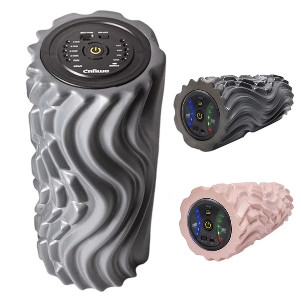 Vibrating Foam Roller – Deep Tissue Massager.